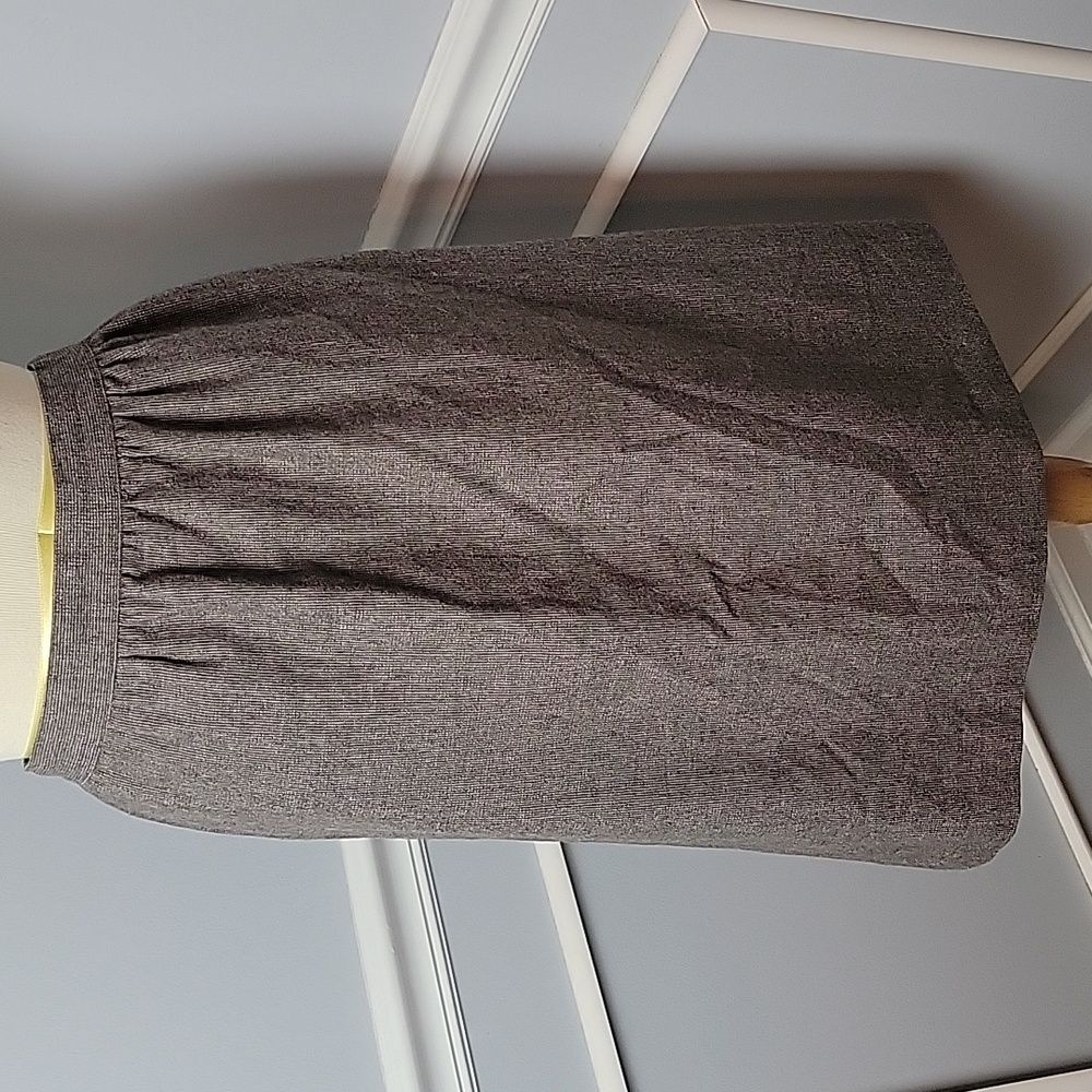 WORTHINGTON Wool Blend Brown Tweed VTG Office Secretary Pencil A-Line Skirt 12P
